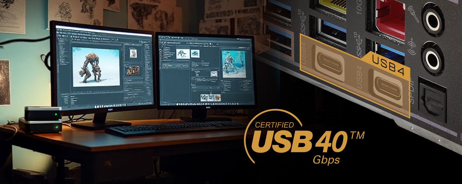 Enhanced USB4 Type-C